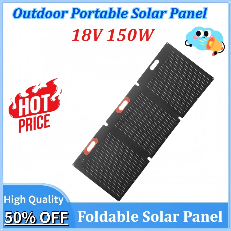 New Outdoor Solar Panel 18V 150W Polycrystalline Power Portable Rechargeable Solar Cell Solar Generator for Home Lighting Camp
New Outdoor Solar Panel 18V 150W Polycrystalline Power Portable Rechargeable Solar Cell Solar Generator for Home Lighting Camp
