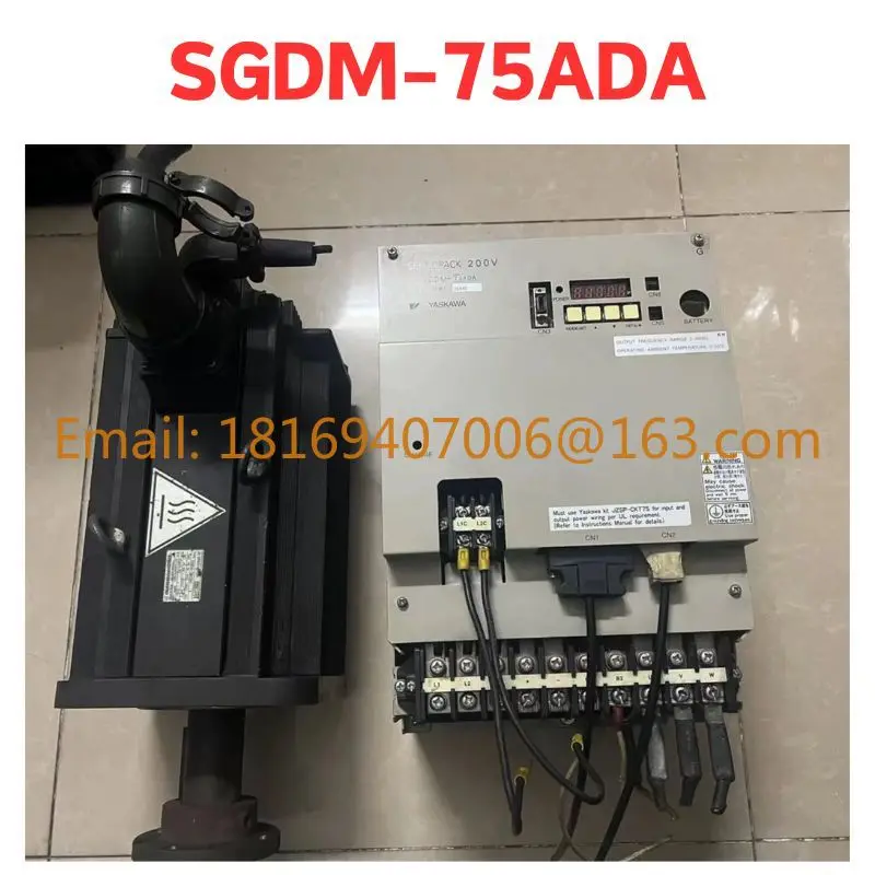 б/у Сервопривод SGDM-75ADA, хорошо работает хорошо протестировано и быстро отправлено.
б/у Сервопривод SGDM-75ADA, хорошо работает хорошо протестировано и быстро отправлено.