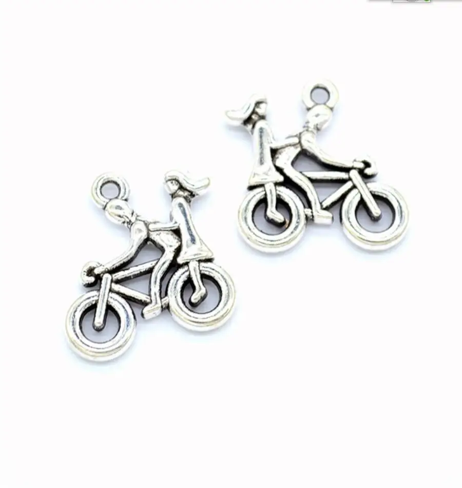 10PCS 21*19mm Metal Alloy Two Color Bicycle Charms Sports Pendants For Jewelry Making DIY Handmade Craft F0750
10PCS 21*19mm Metal Alloy Two Color Bicycle Charms Sports Pendants For Jewelry Making DIY Handmade Craft F0750