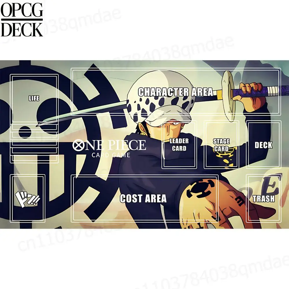 One Piece Opcg Playmat Card Game Playmat Trafalgar Law Anime Playmat High-Quality Card Game Mat Holiday Gifts 60*35Cm
One Piece Opcg Playmat Card Game Playmat Trafalgar Law Anime Playmat High-Quality Card Game Mat Holiday Gifts 60*35Cm