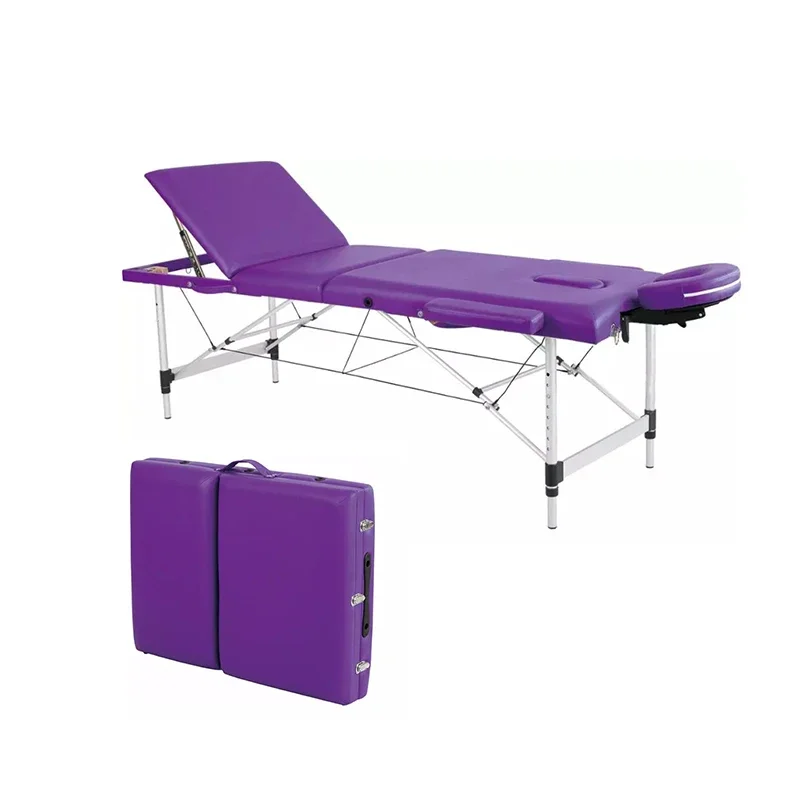 Factory wholesale Aluminum alloy foldable massage bed and portable beauty massage table
Factory wholesale Aluminum alloy foldable massage bed and portable beauty massage table