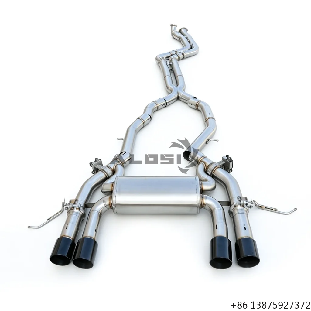 Racing Cat-back Exhaust System for M3 G80 M4 G82 3.0T S58 2020-2026 Valvetronic SS304 Performance Exhaust with Control
Racing Cat-back Exhaust System for M3 G80 M4 G82 3.0T S58 2020-2026 Valvetronic SS304 Performance Exhaust with Control