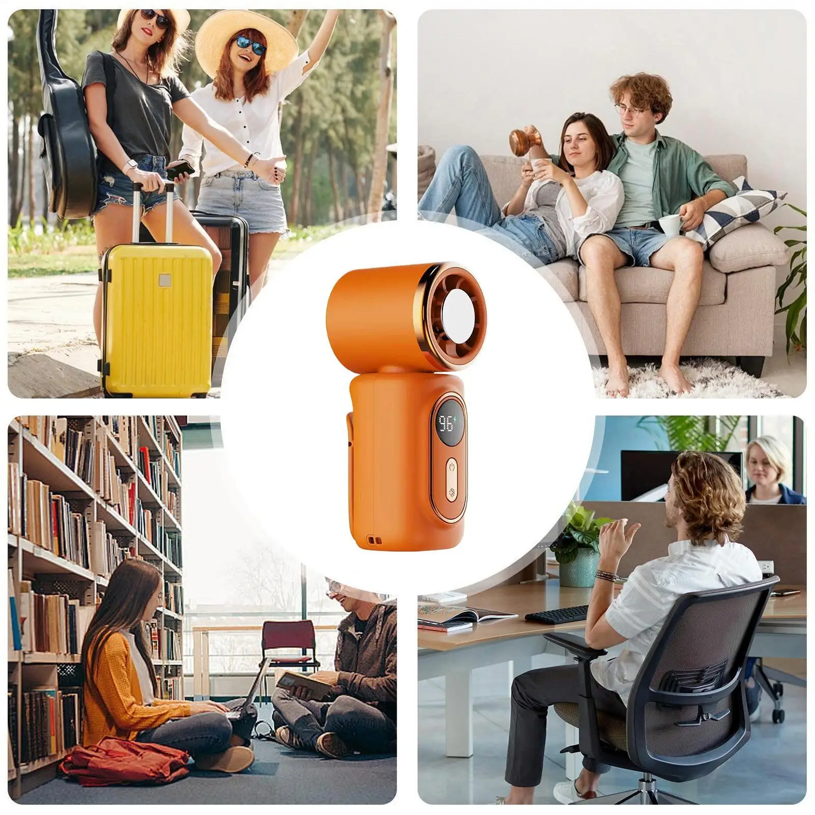 Small Fan with Clip Adjustable 5 Speeds Cooling Battery Operated Fan for Car Stroller Desktop Office Outdoor Summer Kids Adult
Small Fan with Clip Adjustable 5 Speeds Cooling Battery Operated Fan for Car Stroller Desktop Office Outdoor Summer Kids Adult