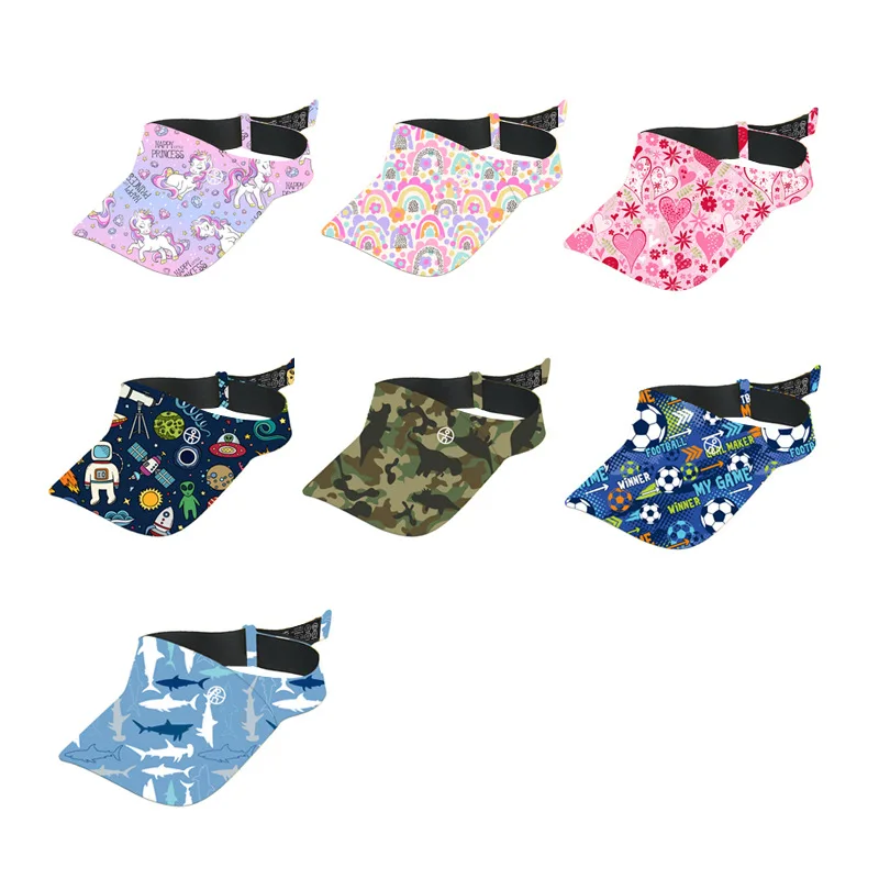 Kids Empty Top Sun Visor 58g UPF50+ Foldable Adjustable Washable for Sports
Kids Empty Top Sun Visor 58g UPF50+ Foldable Adjustable Washable for Sports