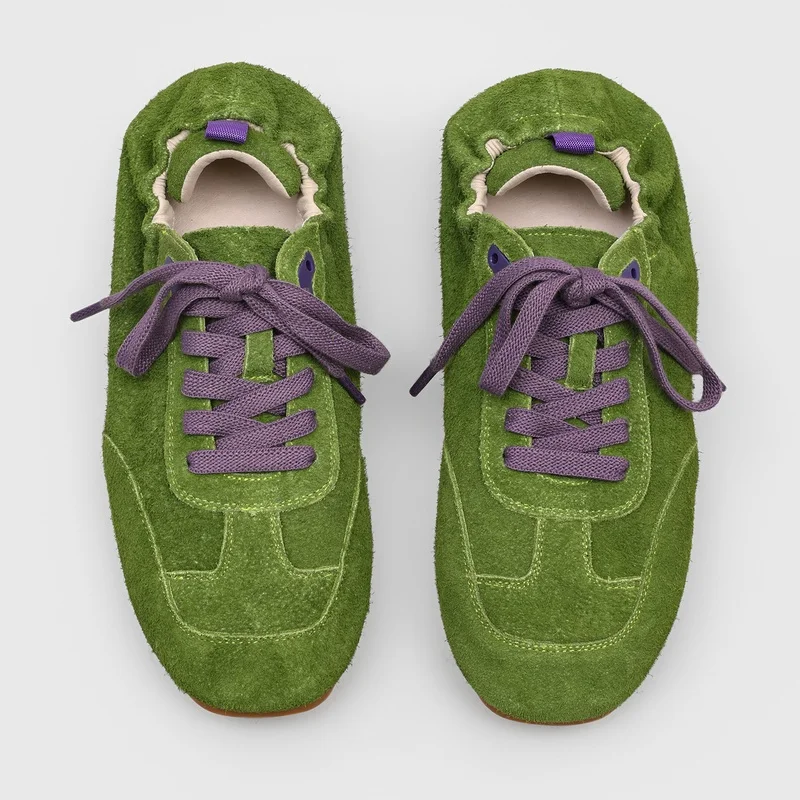 Niche Ins Wind Bull Oil Fruit Green Men Training Shoes Height Raising Breathable Suede Soft Bottom Retro Unisex Casual Sports
Niche Ins Wind Bull Oil Fruit Green Men Training Shoes Height Raising Breathable Suede Soft Bottom Retro Unisex Casual Sports
