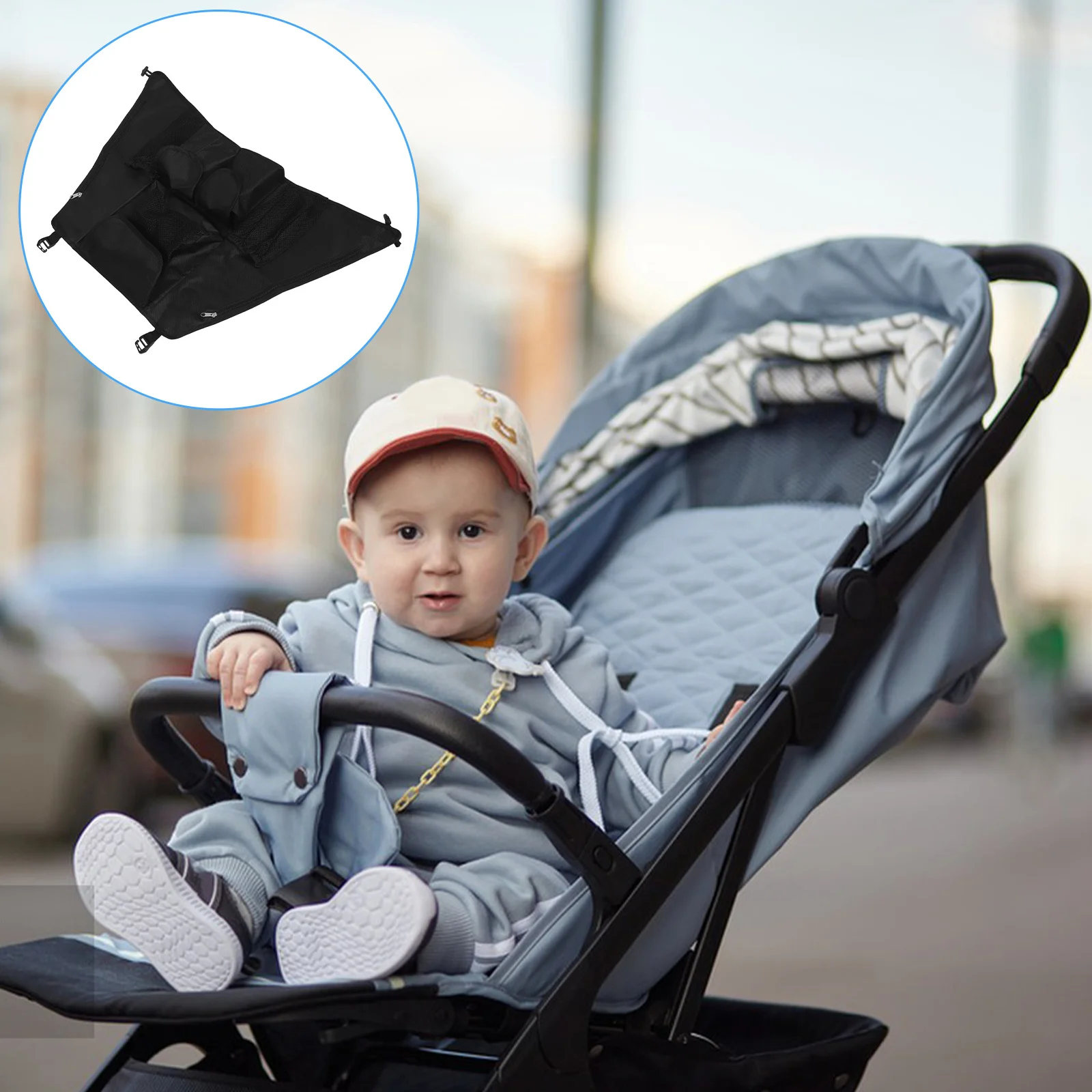 Baby Stroller Organizer Bag Large Capacity Universal Adjustable Mesh Storage For Diapers Wipes Bottles Underseat Basket
Baby Stroller Organizer Bag Large Capacity Universal Adjustable Mesh Storage For Diapers Wipes Bottles Underseat Basket