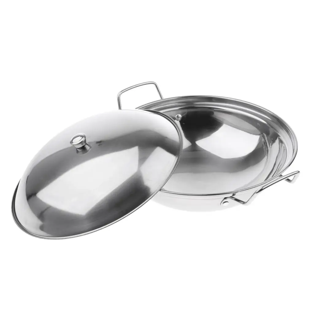 Stainless Steel Stock Casserole Pot With Handle Lid Outdoor Camping Cookware
Stainless Steel Stock Casserole Pot With Handle Lid Outdoor Camping Cookware