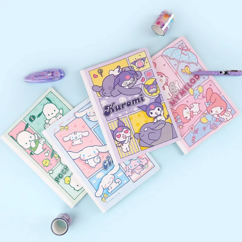 4 шт. Sanrio B5 Сумка-блокнот мультяшный милый креативный сшитый блокнот дневник Девочка Сердце студенческие канцелярские принадлежности оптовая продажа подарок
4 шт. Sanrio B5 Сумка-блокнот мультяшный милый креативный сшитый блокнот дневник Девочка Сердце студенческие канцелярские принадлежности оптовая продажа подарок
