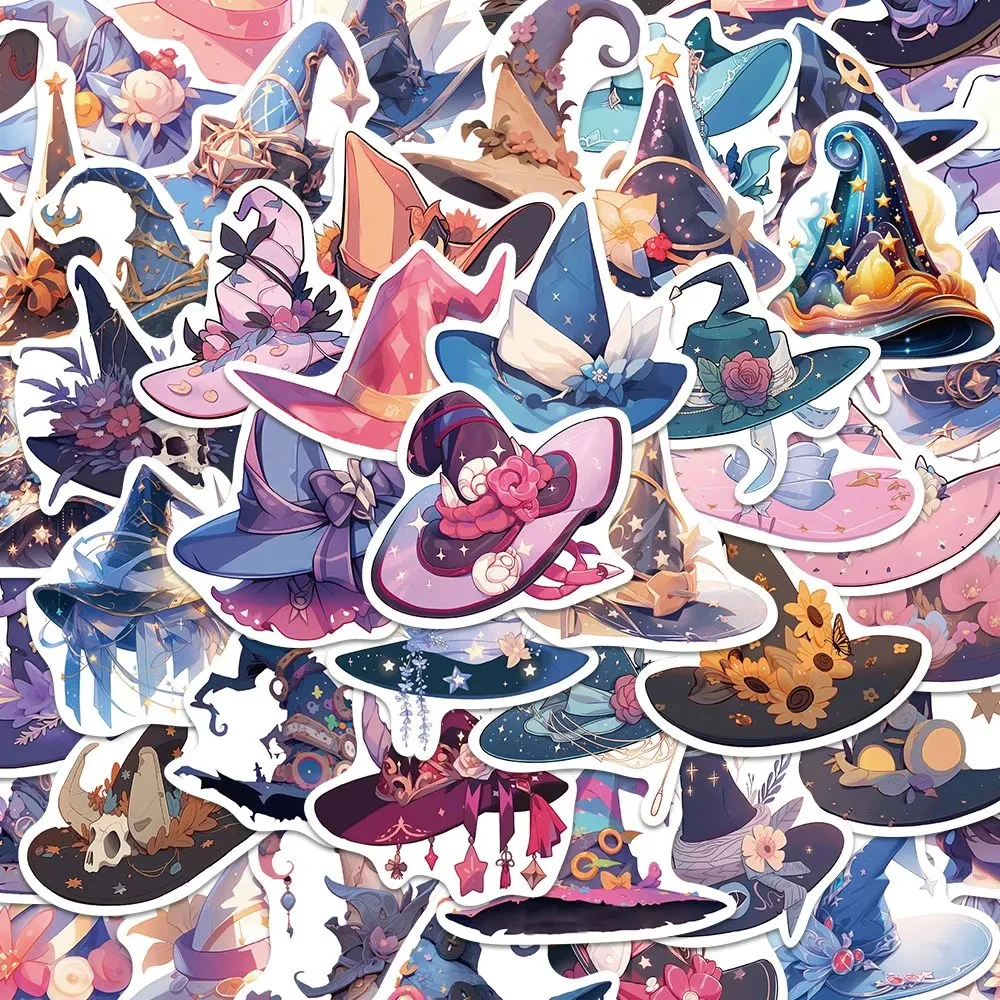 10/30/50pcs Kawaii Magic Hat Cartoon Stickers DIY Graffiti Sticker Skateboard Luggage Phone Scrapbooking Aesthetics Decal Gift
10/30/50pcs Kawaii Magic Hat Cartoon Stickers DIY Graffiti Sticker Skateboard Luggage Phone Scrapbooking Aesthetics Decal Gift