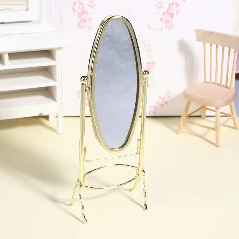 Dollhouse Miniature Furniture Decoration Dolls House Accessories 1/12Dollhouse Simulation Dressing Mirror Vertical Mirror Model
Dollhouse Miniature Furniture Decoration Dolls House Accessories 1/12Dollhouse Simulation Dressing Mirror Vertical Mirror Model