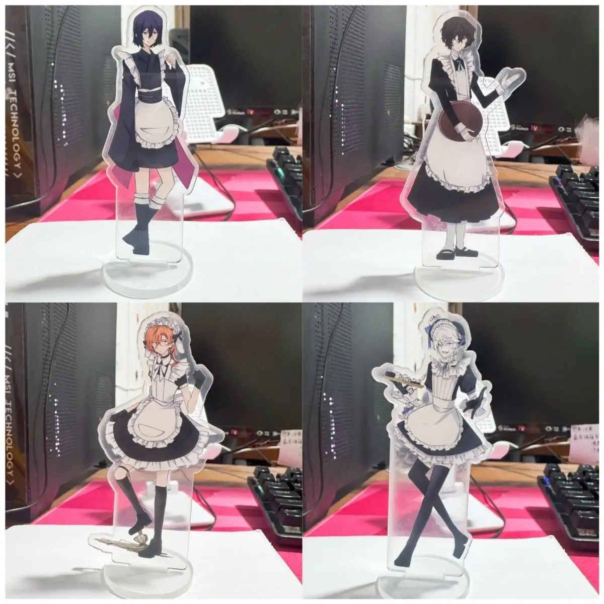 Милая горничная «Дазай Осаму» из серии «Bungo Stray Dogs» — красивая акриловая настольная вывеска.
Милая горничная «Дазай Осаму» из серии «Bungo Stray Dogs» — красивая акриловая настольная вывеска.