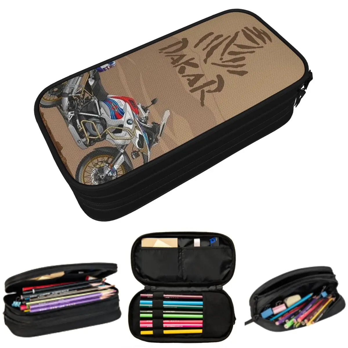 Dakar Rally Pencil Case for Kids School Pen Box Pencil Bag Stationery Supplies Pen Holder Bag
Dakar Rally Pencil Case for Kids School Pen Box Pencil Bag Stationery Supplies Pen Holder Bag
