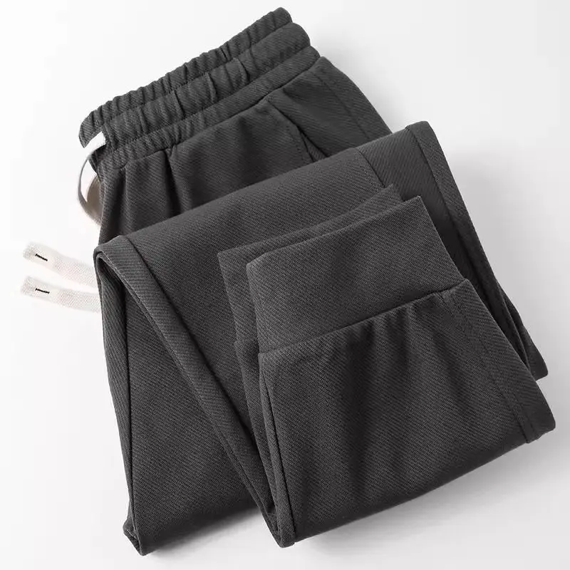 Extra Large 300 Pou Heavyweight Diagonal Patterned Cuffed Sweatpants ex Spring Summer Loose Versatile Casual Harlan Pants
Extra Large 300 Pou Heavyweight Diagonal Patterned Cuffed Sweatpants ex Spring Summer Loose Versatile Casual Harlan Pants