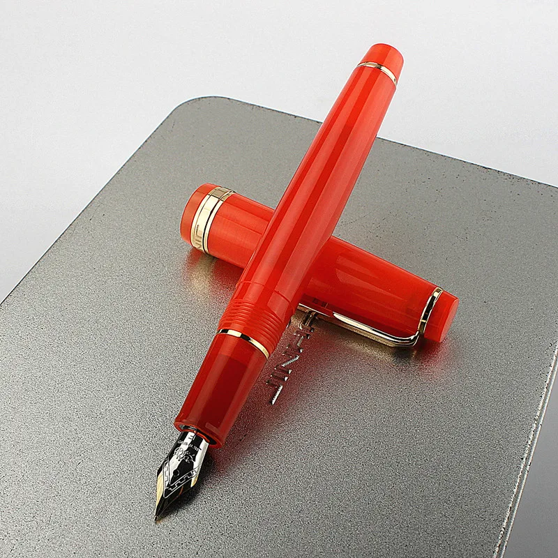 JinHao 82 Fountain Pen Acrylic Business 26 Nib Fude Calligraphy Office Supplies Golden Ink Pen
JinHao 82 Fountain Pen Acrylic Business 26 Nib Fude Calligraphy Office Supplies Golden Ink Pen