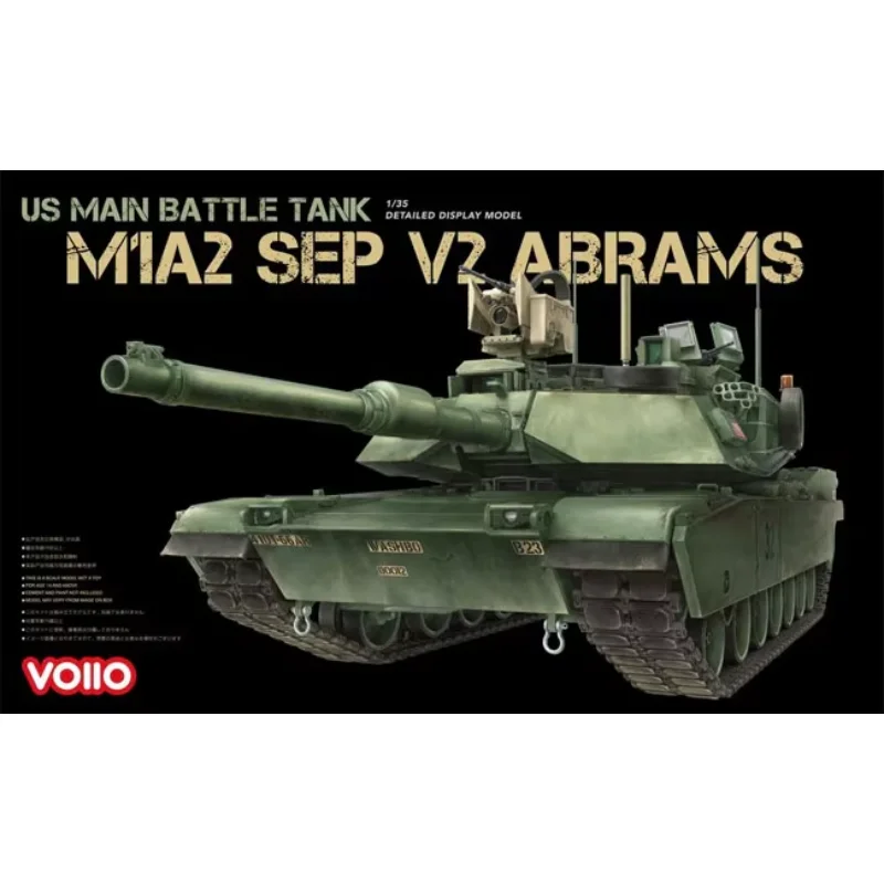 Модель VOIIO, масштабный комплект модели 1/35, 01101 Abrams M1A2 SEP V2, основной боевой танк
Модель VOIIO, масштабный комплект модели 1/35, 01101 Abrams M1A2 SEP V2, основной боевой танк