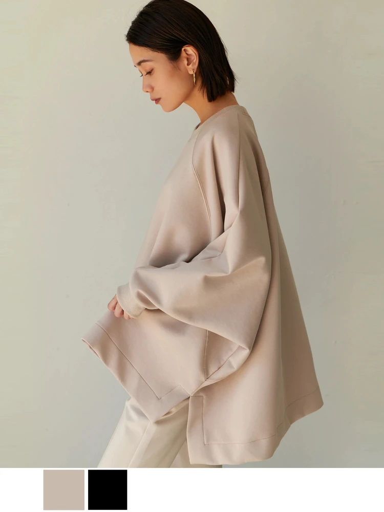 Oversize Batwing Sleeve Hoodie Women's Long Front Short Back Loose Fit Medium Length Coat Style Sweatshirt Fashionable Design
Oversize Batwing Sleeve Hoodie Women's Long Front Short Back Loose Fit Medium Length Coat Style Sweatshirt Fashionable Design