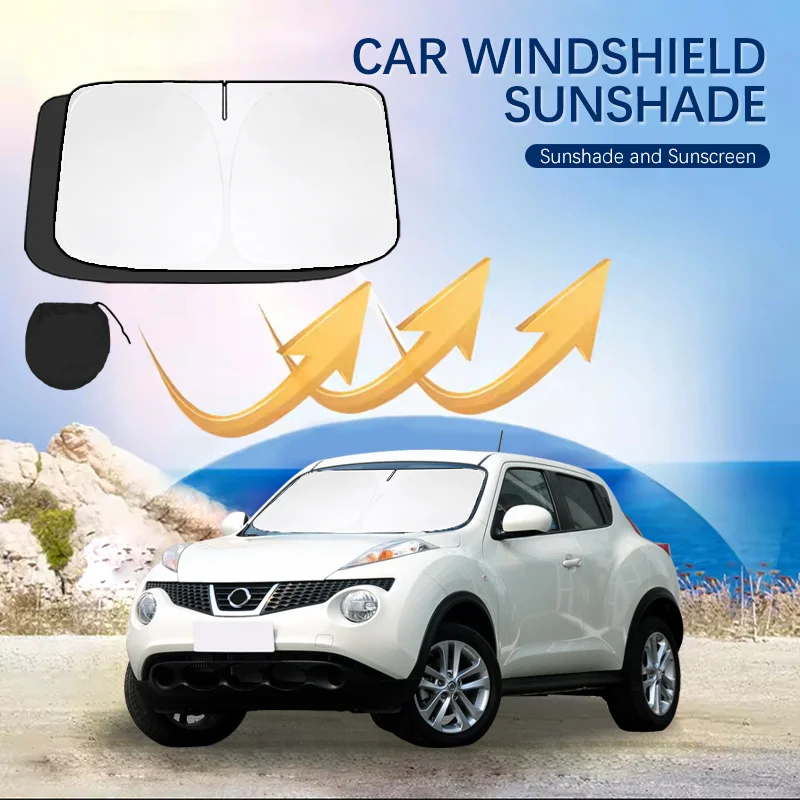 Car Windshield Sun Shade Covers Front Window Sunscreen UV Parasol For Nissan Juke Summer Car Accessories
Car Windshield Sun Shade Covers Front Window Sunscreen UV Parasol For Nissan Juke Summer Car Accessories
