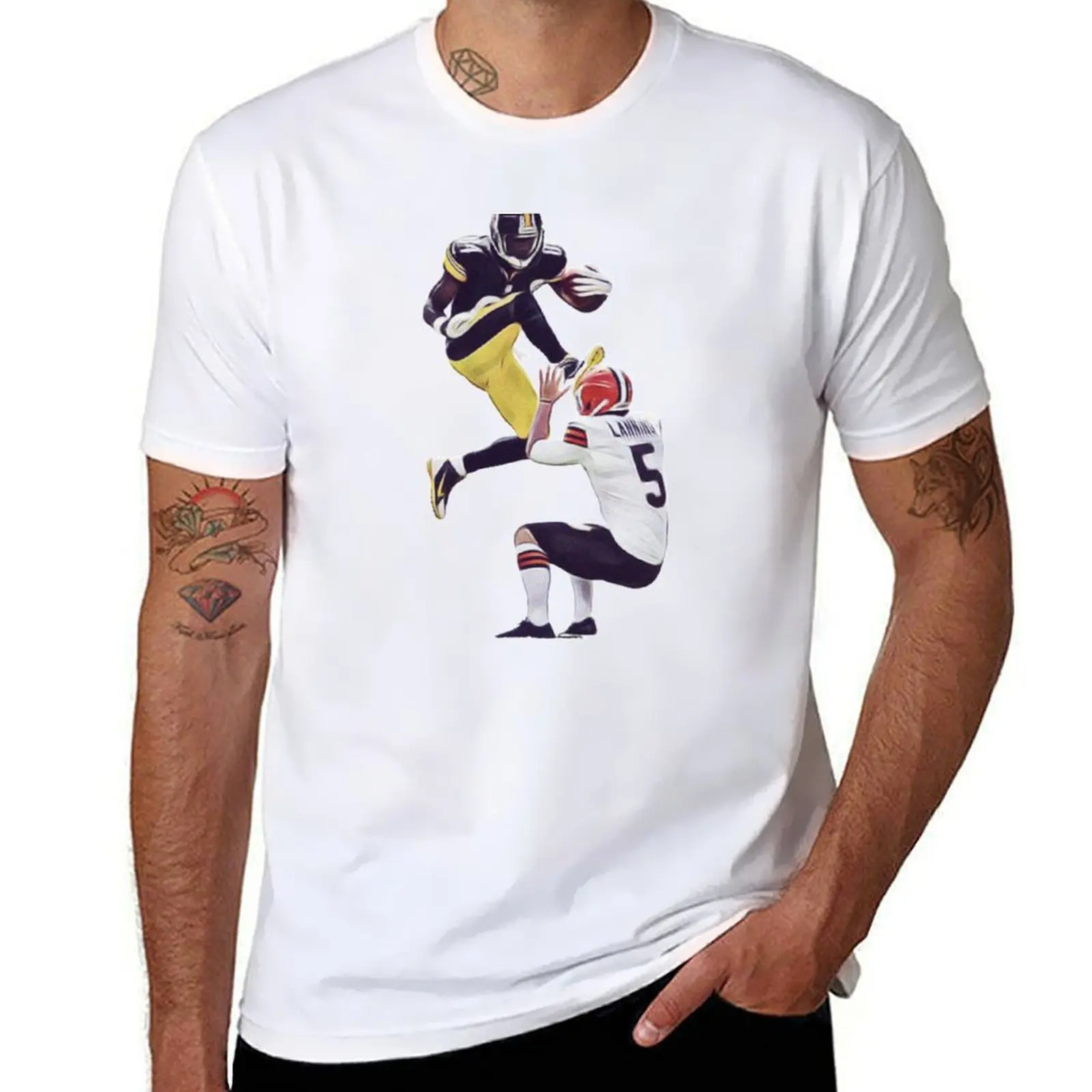 Antonio Brown Kicks Punter T-Shirt t shirt custom print man t shirt cotton high quality T-Shirt
Antonio Brown Kicks Punter T-Shirt t shirt custom print man t shirt cotton high quality T-Shirt