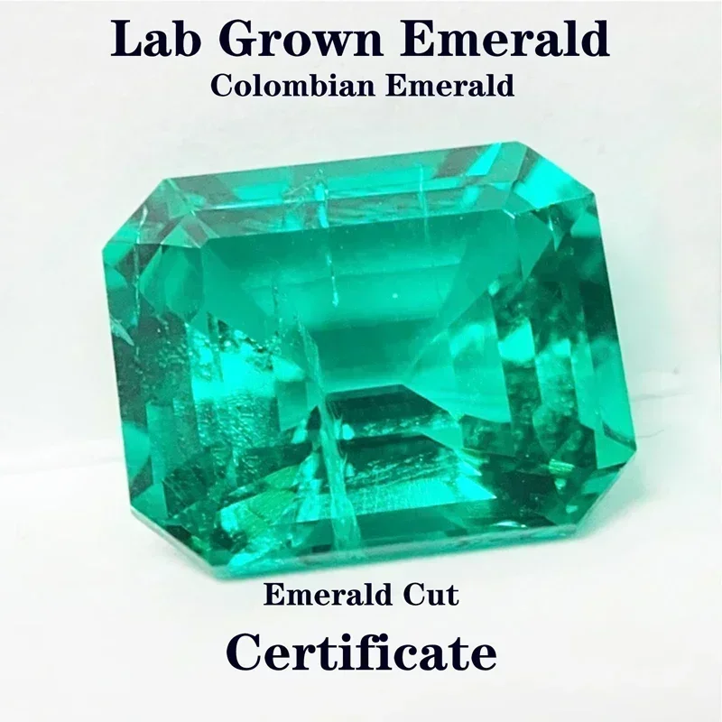 Lab Grown Columbia Emerald Charms Beads Gemstone Advanced DIY Jewelry Rings Earrings Making Certificate
Lab Grown Columbia Emerald Charms Beads Gemstone Advanced DIY Jewelry Rings Earrings Making Certificate