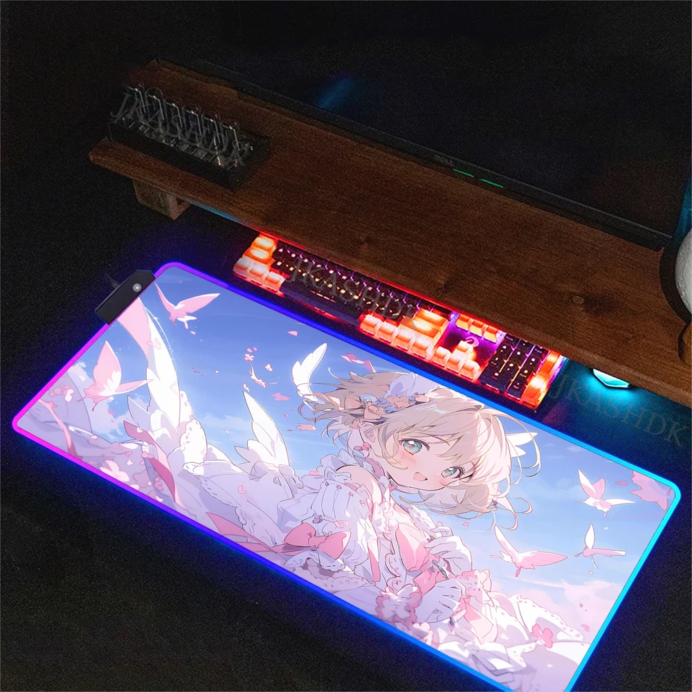 Коврик для мыши, аксессуары для игровой настройки, RGB люминесцентный коврик для мыши, геймерские настольные компьютеры, расширенные коврики для клавиатуры, коврик для стола с рисунком Девушка Сакура
Коврик для мыши, аксессуары для игровой настройки, RGB люминесцентный коврик для мыши, геймерские настольные компьютеры, расширенные коврики для клавиатуры, коврик для стола с рисунком Девушка Сакура