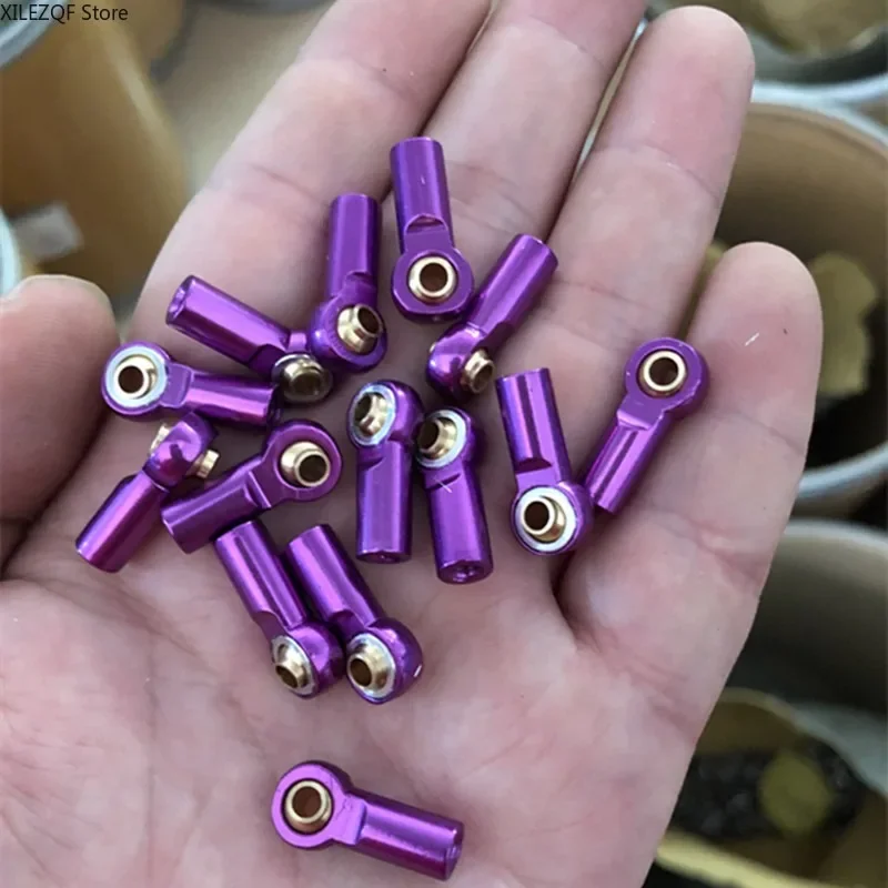 1-10pcs Metal M3 Aluminum Link Tie Rod End Ball Joint for 1/10 RC Car Crawler AXIAL SCX10 D90 D110 Tamiya racing
1-10pcs Metal M3 Aluminum Link Tie Rod End Ball Joint for 1/10 RC Car Crawler AXIAL SCX10 D90 D110 Tamiya racing