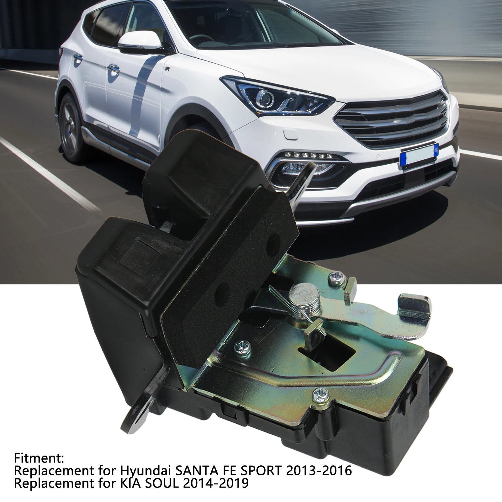 Rear Trunk Lock Tail Gate Latch Actuator 812302W000 Replacement For KIA SOUL 2014‑2019
Rear Trunk Lock Tail Gate Latch Actuator 812302W000 Replacement For KIA SOUL 2014‑2019