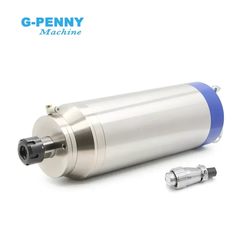 G-penny 5.5KW ER25 Stone Working Spindle Motor Water Cooling Nozzle Bullet Type 380v / 220v 4pcs Ceramic Ball Bearings
G-penny 5.5KW ER25 Stone Working Spindle Motor Water Cooling Nozzle Bullet Type 380v / 220v 4pcs Ceramic Ball Bearings