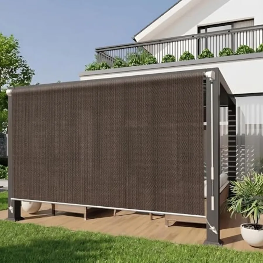 Outdoor Roller Shade, 90% UV Block 6' W x6'(H) Cordless Patio Shades Roll up Outdoor Blinds for Porch Gazebo Deck Pergola Balco
Outdoor Roller Shade, 90% UV Block 6' W x6'(H) Cordless Patio Shades Roll up Outdoor Blinds for Porch Gazebo Deck Pergola Balco