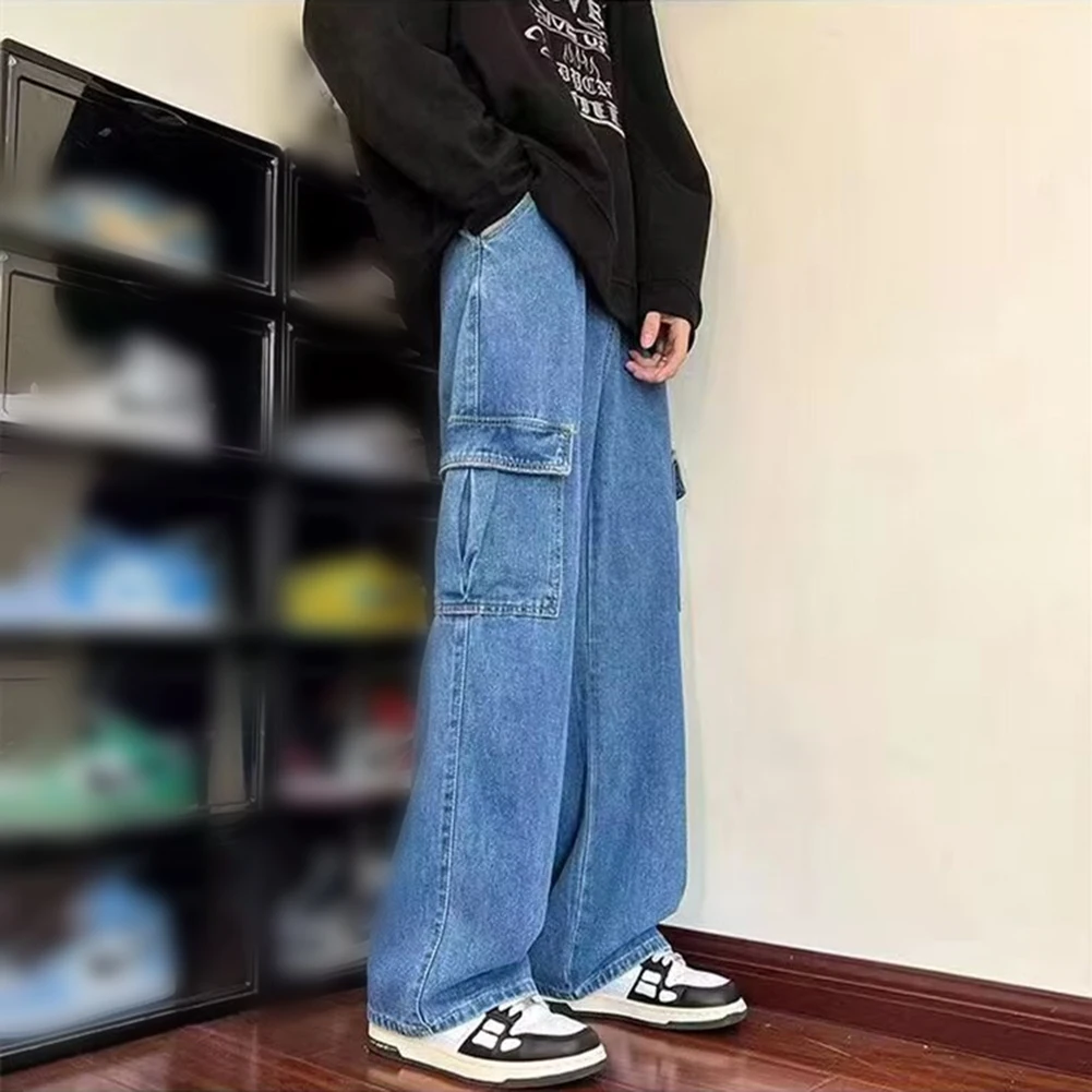 Casual Outings Fashion Casual Jeans Big Pocket Pants Casual Wide Leg Trousers Everyday Use Pants Men's Fashion Pants
Casual Outings Fashion Casual Jeans Big Pocket Pants Casual Wide Leg Trousers Everyday Use Pants Men's Fashion Pants