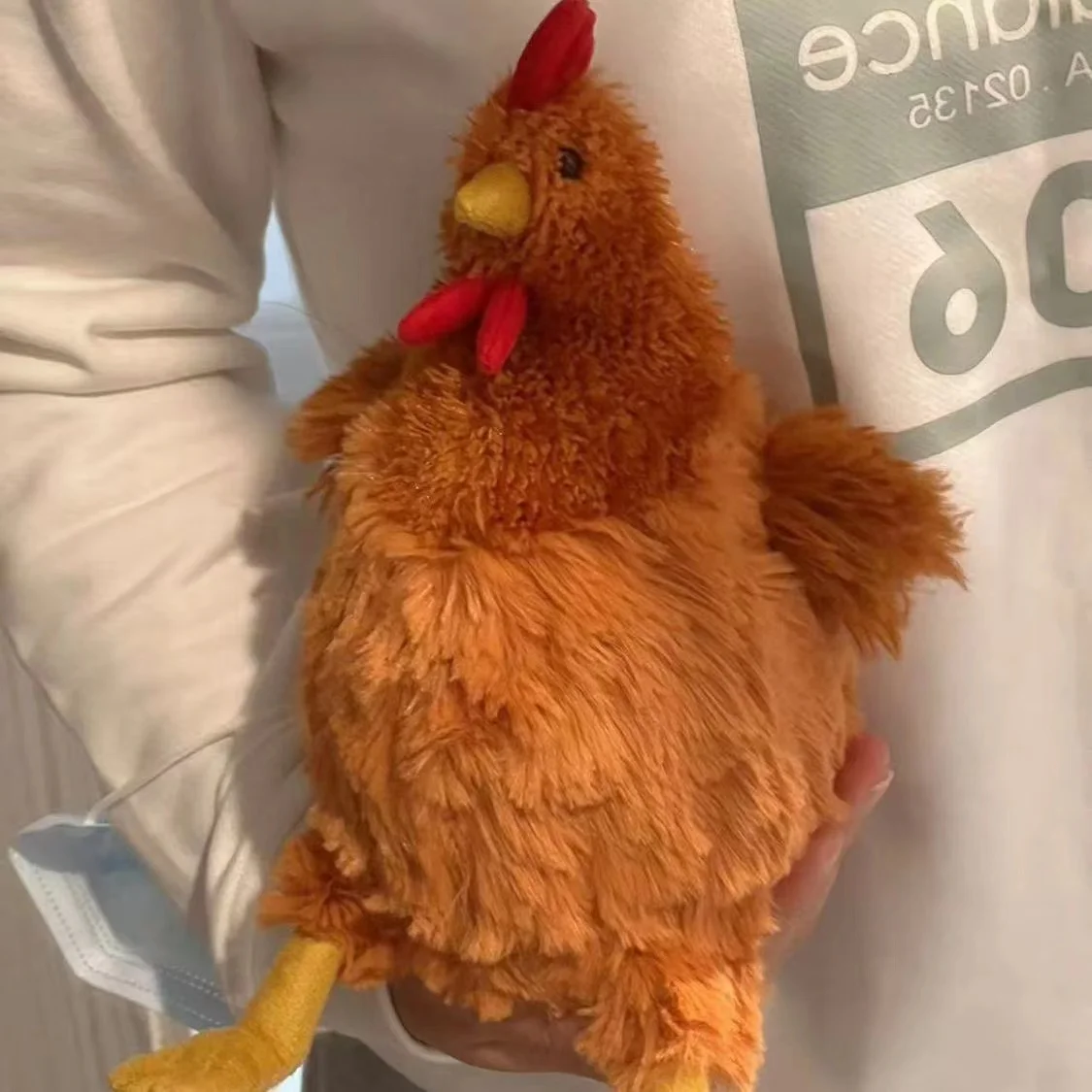 Cartoon Simulation Jeycat Hen Plush Rooster Doll CeileChckn Creative Plush Children's Gift Toy
Cartoon Simulation Jeycat Hen Plush Rooster Doll CeileChckn Creative Plush Children's Gift Toy