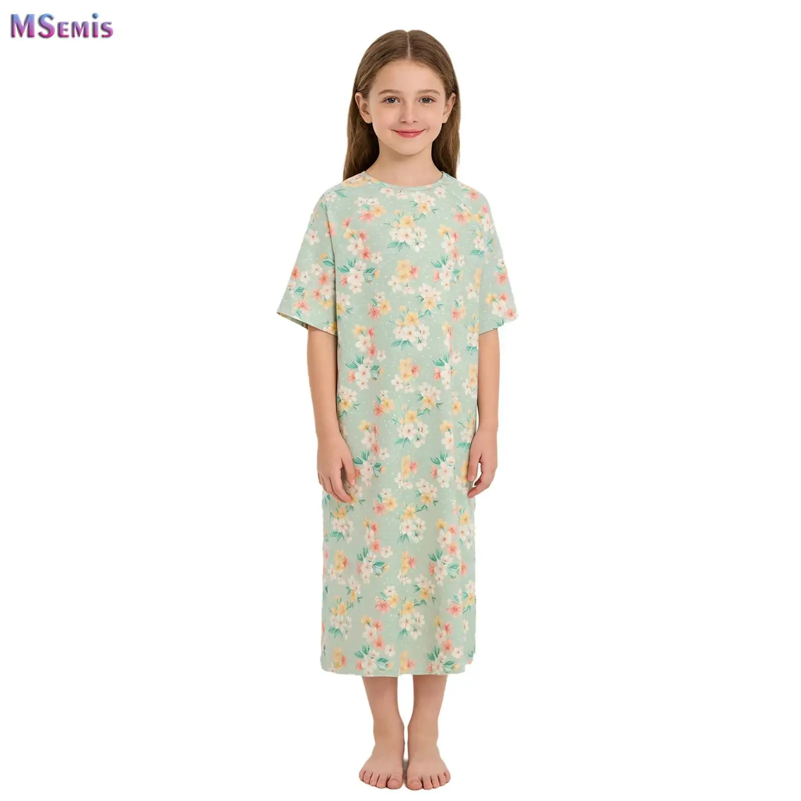 Kids Girls Special Needs Adaptive Clothing Pediatric Medical Patient Gown Press Button Back Split Self-Tie Printed Hospital Gown
Kids Girls Special Needs Adaptive Clothing Pediatric Medical Patient Gown Press Button Back Split Self-Tie Printed Hospital Gown