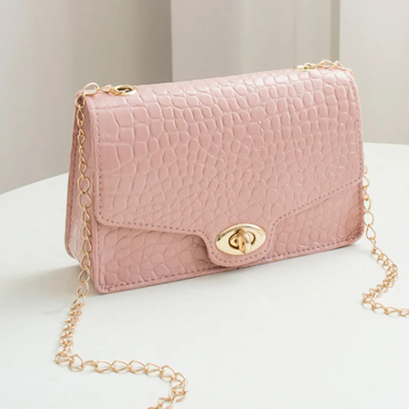 Shoulder PU Bags Women Bags Leisure Crossbody Bag Crocodile Pattern Handbag Shoulder Messenger Chain Lock Small Square Bag
Shoulder PU Bags Women Bags Leisure Crossbody Bag Crocodile Pattern Handbag Shoulder Messenger Chain Lock Small Square Bag