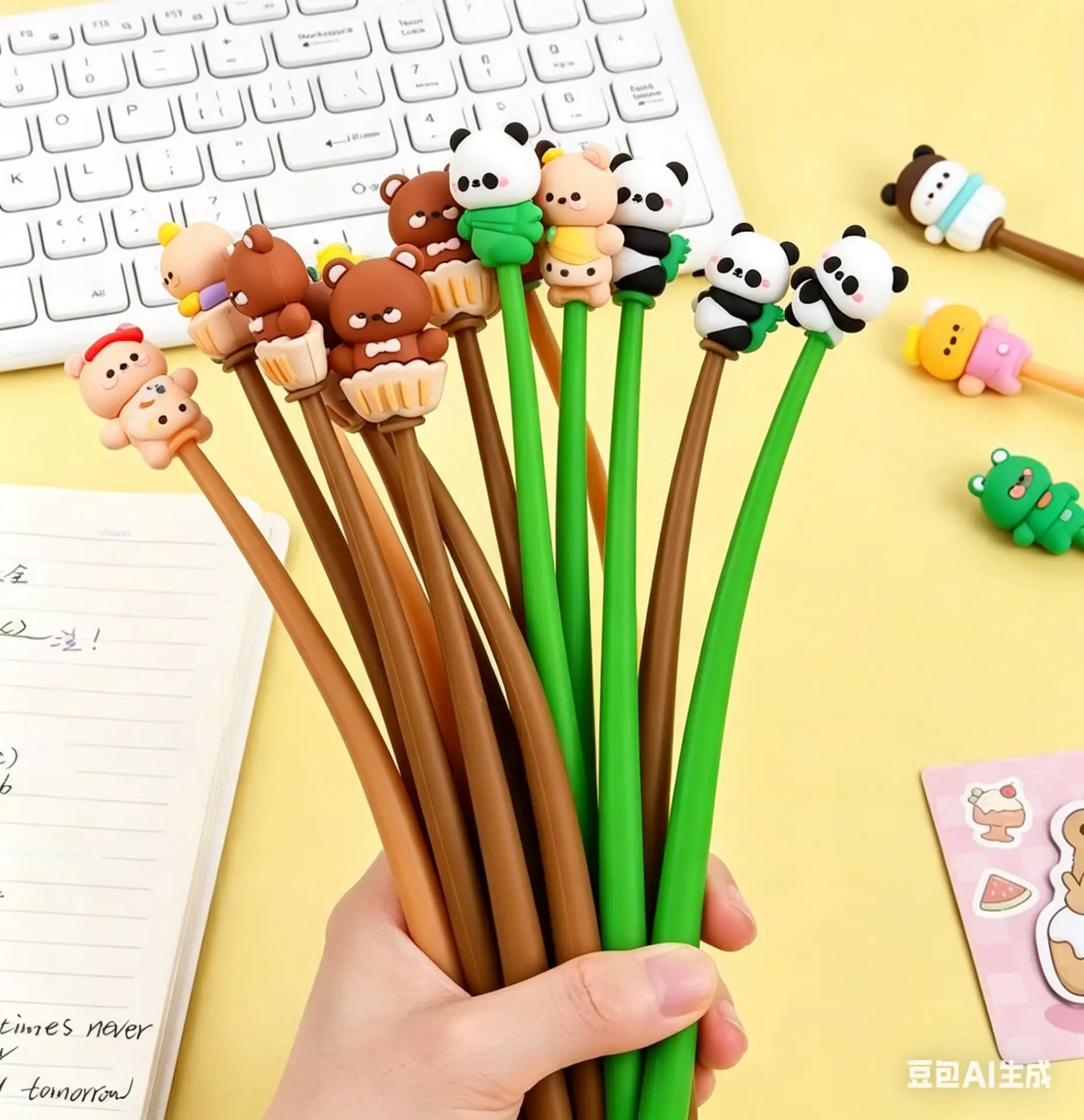 10Pcs Cute Capybara Wiggle Gel Pen Set 0.5mm Black Smooth Writing Kawaii Stationery for Journaling&School Supplies Kids Gift
10Pcs Cute Capybara Wiggle Gel Pen Set 0.5mm Black Smooth Writing Kawaii Stationery for Journaling&School Supplies Kids Gift