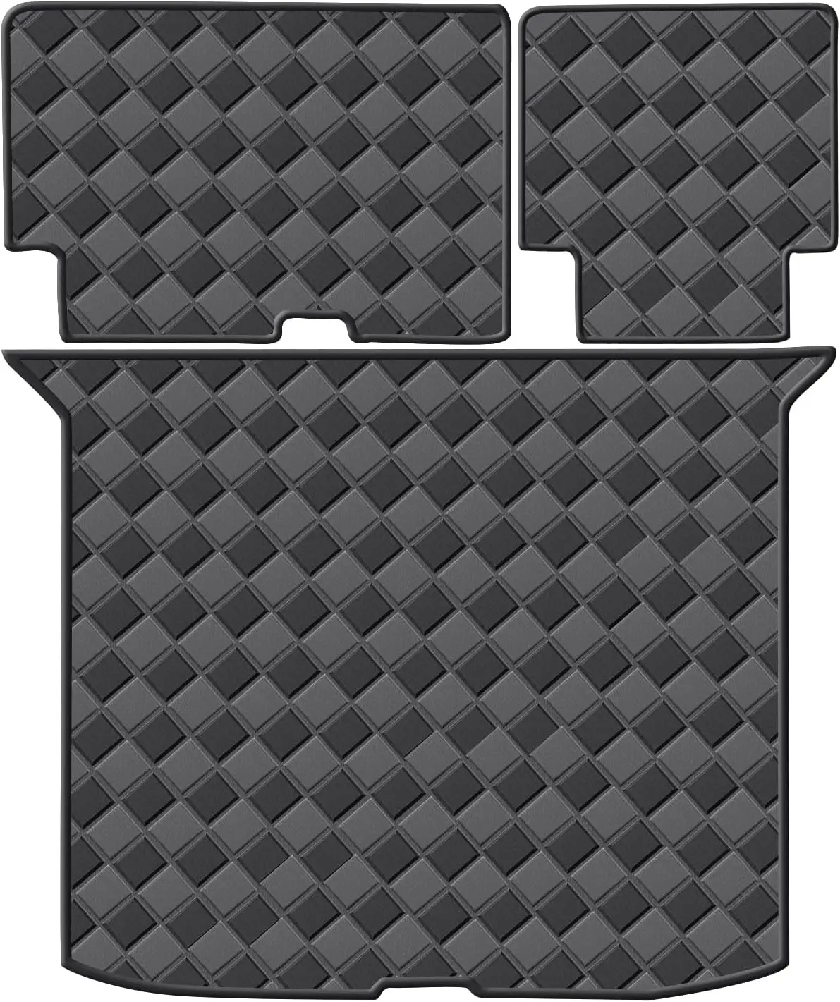 All Weather Waterproof Cargo and Backrest Mats for Car Rear Trunk and Back Seat, TPE Material, Black, Anti - Slip and Durable
All Weather Waterproof Cargo and Backrest Mats for Car Rear Trunk and Back Seat, TPE Material, Black, Anti - Slip and Durable