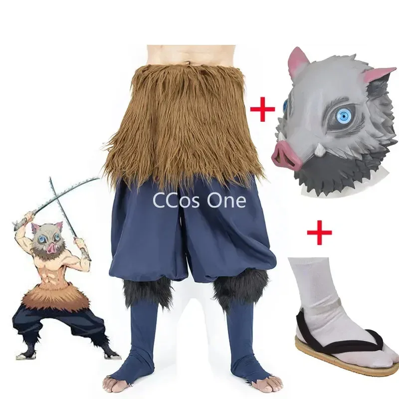 FC6Costume Cosplay Anime DEVIL Slayer Kimetsu No Yeyang Hashibira Inosuke Mask Silicone Pig Sandal Black Socks @ FC8!
FC6Costume Cosplay Anime DEVIL Slayer Kimetsu No Yeyang Hashibira Inosuke Mask Silicone Pig Sandal Black Socks @ FC8!
