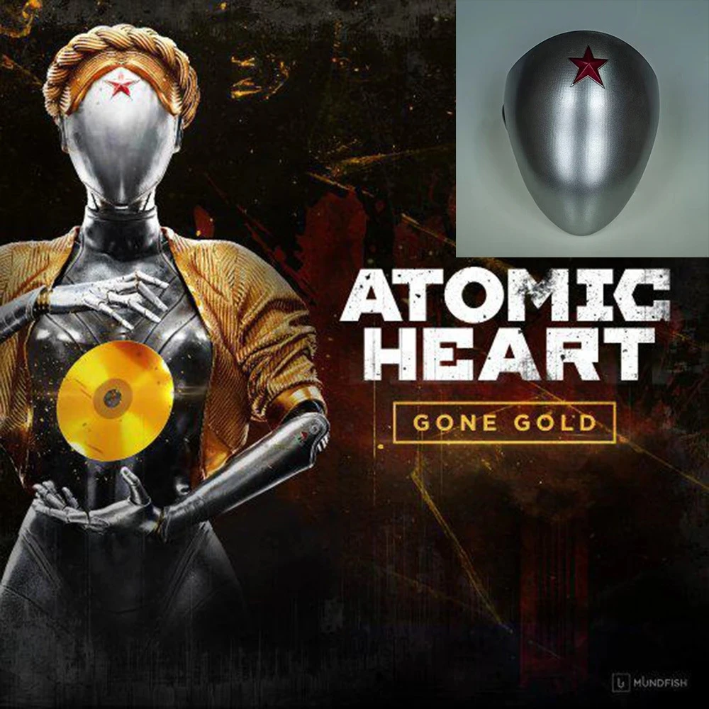 New Game Atomic Heart Cosplay Prop Twins Robot Sisters Natasha Spandex Facemask Dixie Headwear Halloween Masks Resin Accessories
New Game Atomic Heart Cosplay Prop Twins Robot Sisters Natasha Spandex Facemask Dixie Headwear Halloween Masks Resin Accessories