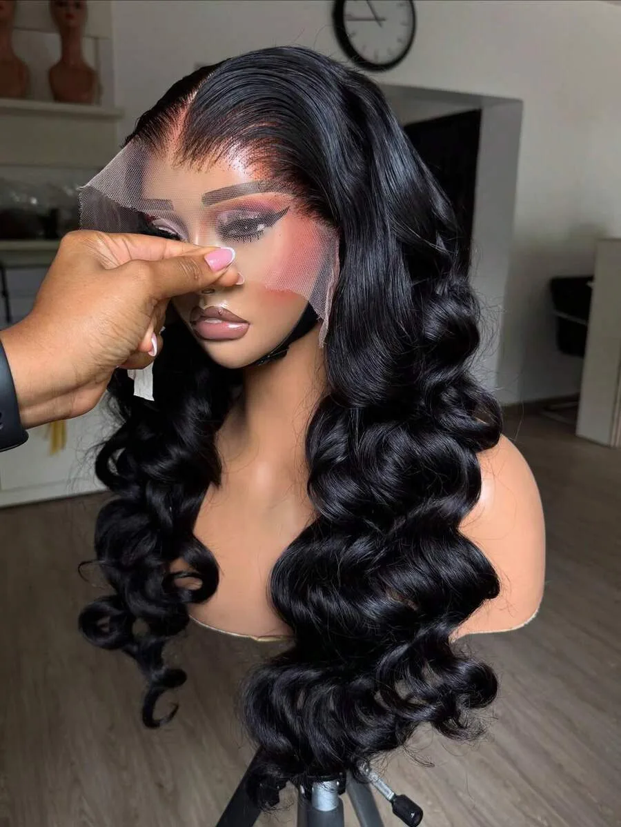 30inch 13x4 13x6 Body Wave Lace Frontal Wig 250% Density Human Hair Pre Plucked Brazilian Human Hair Wigs For Women
30inch 13x4 13x6 Body Wave Lace Frontal Wig 250% Density Human Hair Pre Plucked Brazilian Human Hair Wigs For Women