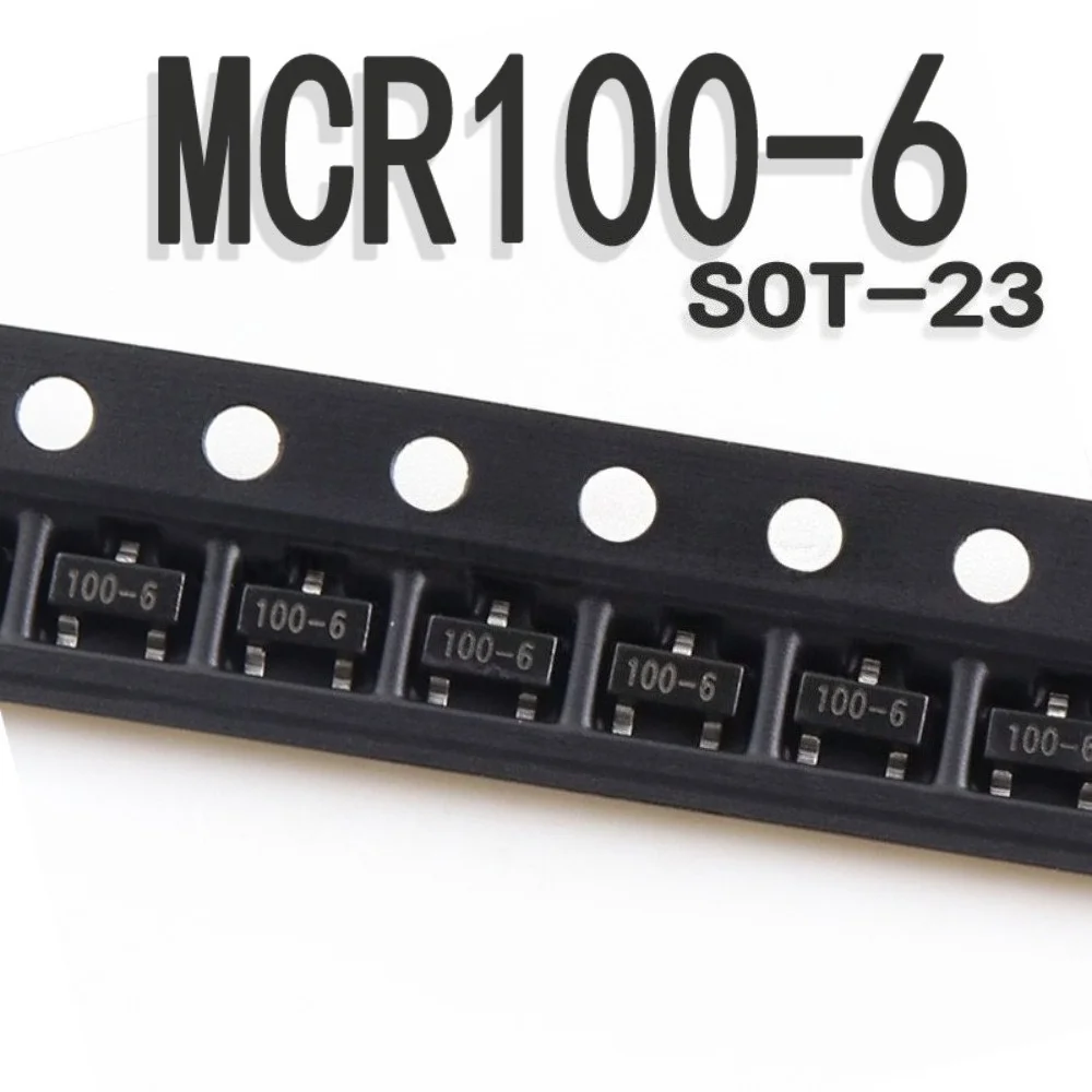 200pcs MCR100-6 SOT-23 SCR Thyristor Silicon Controlled Rectifier Marking 100-6 for Dimmer
200pcs MCR100-6 SOT-23 SCR Thyristor Silicon Controlled Rectifier Marking 100-6 for Dimmer