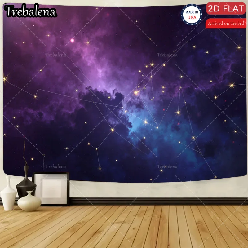 1 шт. настенный гобелен «Звездное ночное небо» - настенный гобелен «Космическое созвездие» для декора спальни
1 шт. настенный гобелен «Звездное ночное небо» - настенный гобелен «Космическое созвездие» для декора спальни