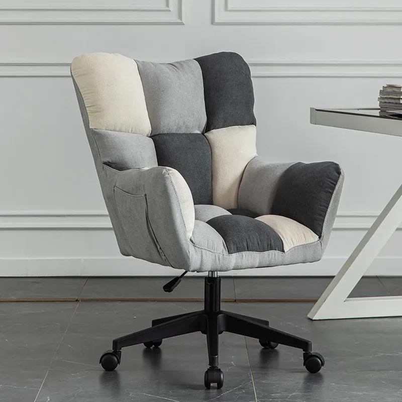FULLOVE Household Makeup Student Dormitory Seat Back Chair Office Chair Comfortable Desk Swivel Chair Bedroom Female Scrivania
FULLOVE Household Makeup Student Dormitory Seat Back Chair Office Chair Comfortable Desk Swivel Chair Bedroom Female Scrivania
