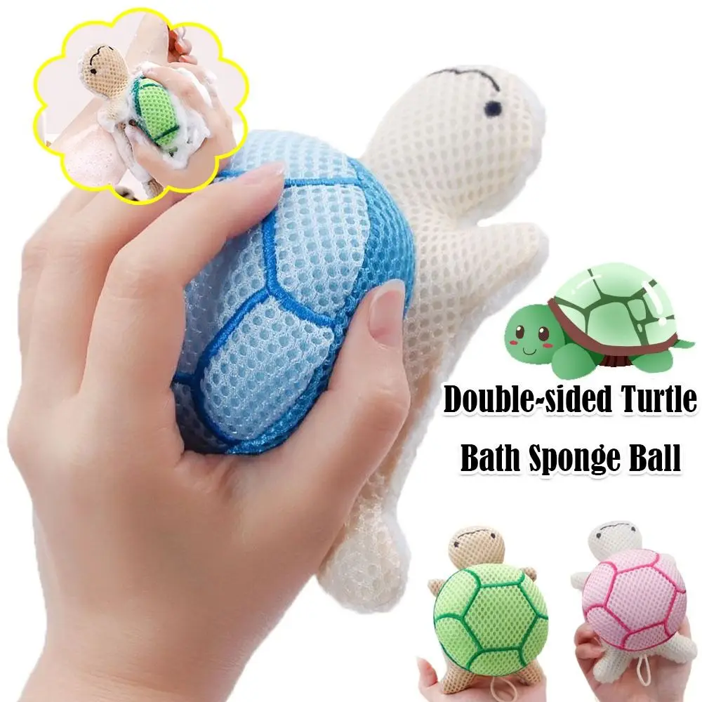 Cute Soft Turtle Bath Ball Reusable Portable Bath Sponge Ball Double-sided Rich Bubble Bath Towel Scrubber Bathroom Accessories
Cute Soft Turtle Bath Ball Reusable Portable Bath Sponge Ball Double-sided Rich Bubble Bath Towel Scrubber Bathroom Accessories