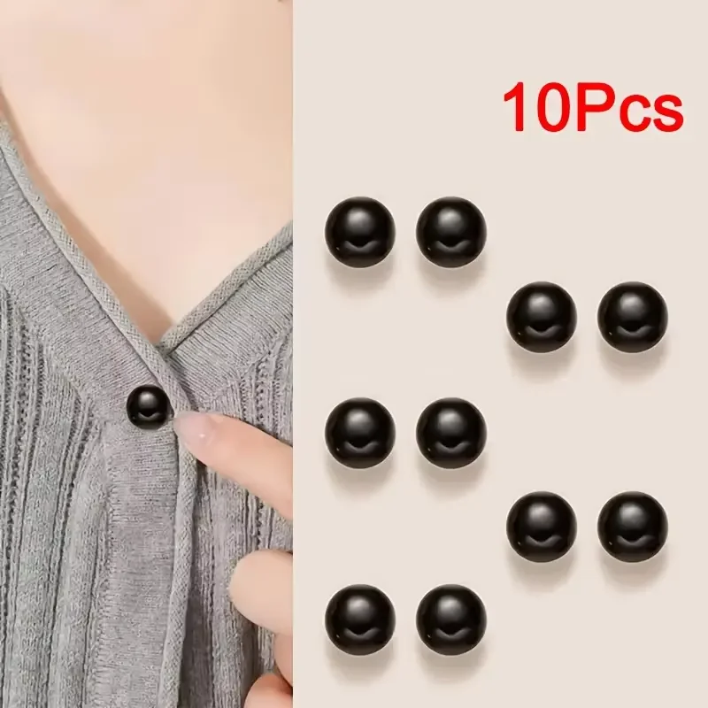 10pcs Pearl Button Pins ,DIY Decorative Safety Button Covers For Shoes, Hats, Bags, Shawls,Collar Needle Buckle Fixed Pin Brooch
10pcs Pearl Button Pins ,DIY Decorative Safety Button Covers For Shoes, Hats, Bags, Shawls,Collar Needle Buckle Fixed Pin Brooch