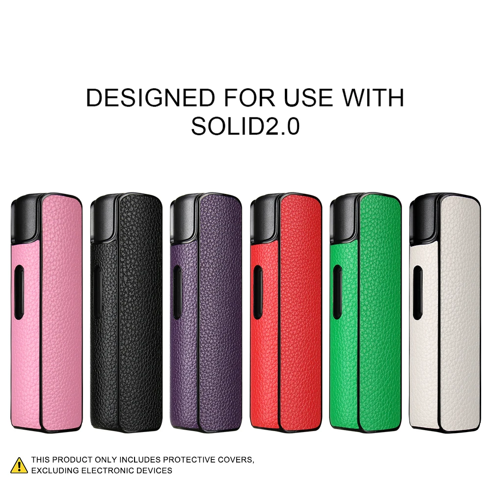 PU leather protective case suitable for LiL SOLID2.0, with the litchi pattern, protect the electronic cigarette accessories.
PU leather protective case suitable for LiL SOLID2.0, with the litchi pattern, protect the electronic cigarette accessories.