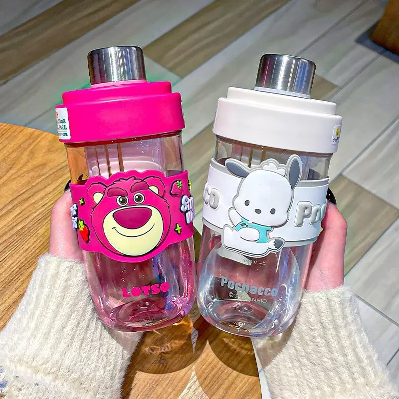 New Sanrio anime cartoon Melody Kuromi Cinnamoroll plastic cup water bottle easy-open straw summer drinking cup children's gift
New Sanrio anime cartoon Melody Kuromi Cinnamoroll plastic cup water bottle easy-open straw summer drinking cup children's gift