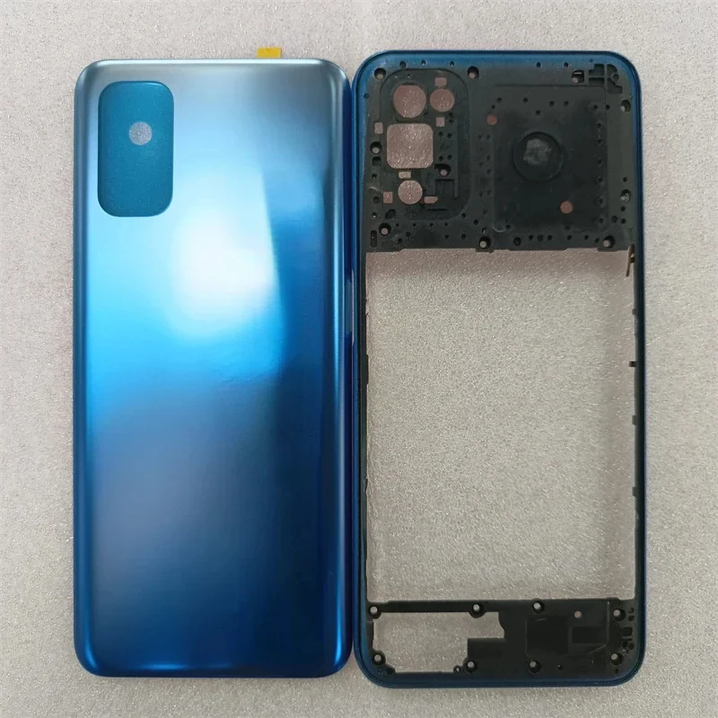 For Realme 7 5G RMX2111 Middle Frame+Battery Cover Back Rear Door Housing Case Repair Parts
For Realme 7 5G RMX2111 Middle Frame+Battery Cover Back Rear Door Housing Case Repair Parts