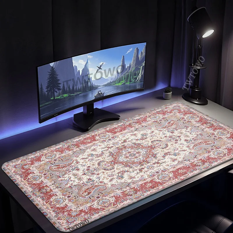 Mouse Pad Gamer Persian Carpet XL Custom Mousepad XXL Playmat keyboard pad Carpet Non-Slip Natural Rubber Mouse Mats Mice Pad
Mouse Pad Gamer Persian Carpet XL Custom Mousepad XXL Playmat keyboard pad Carpet Non-Slip Natural Rubber Mouse Mats Mice Pad