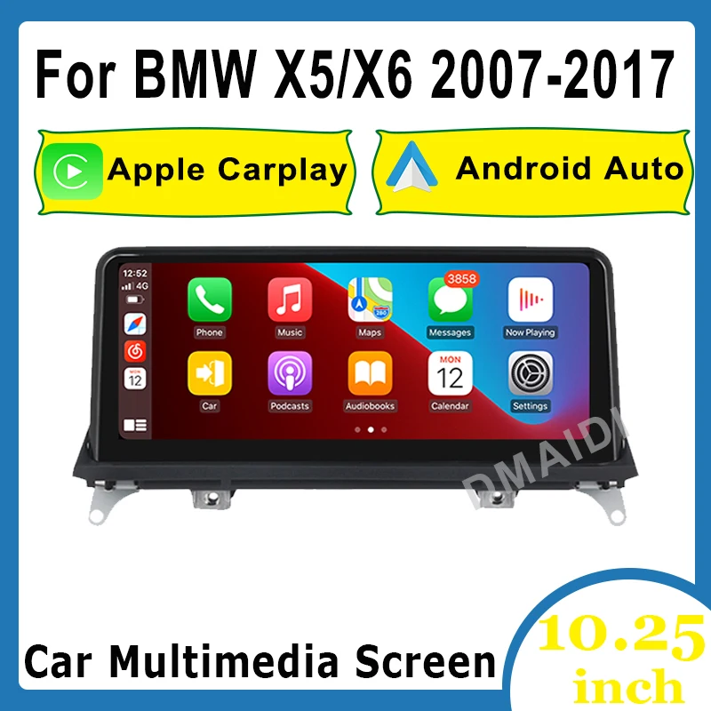 10.25 Inch Car Multimedia Wireless CarPlay Android Auto for BMW X5 F15 2014 - 2017 NBT system Video Player
10.25 Inch Car Multimedia Wireless CarPlay Android Auto for BMW X5 F15 2014 - 2017 NBT system Video Player