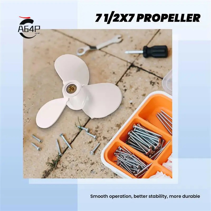 A64P-7 1/2X7 для 4Hp 5Hp 6Hp для Yamaha 9 зубьев, алюминиевые пропеллеры, подвесные лодочные двигатели, морской пропеллер 6E0-45943-01-El 
A64P-7 1/2X7 для 4Hp 5Hp 6Hp для Yamaha 9 зубьев, алюминиевые пропеллеры, подвесные лодочные двигатели, морской пропеллер 6E0-45943-01-El