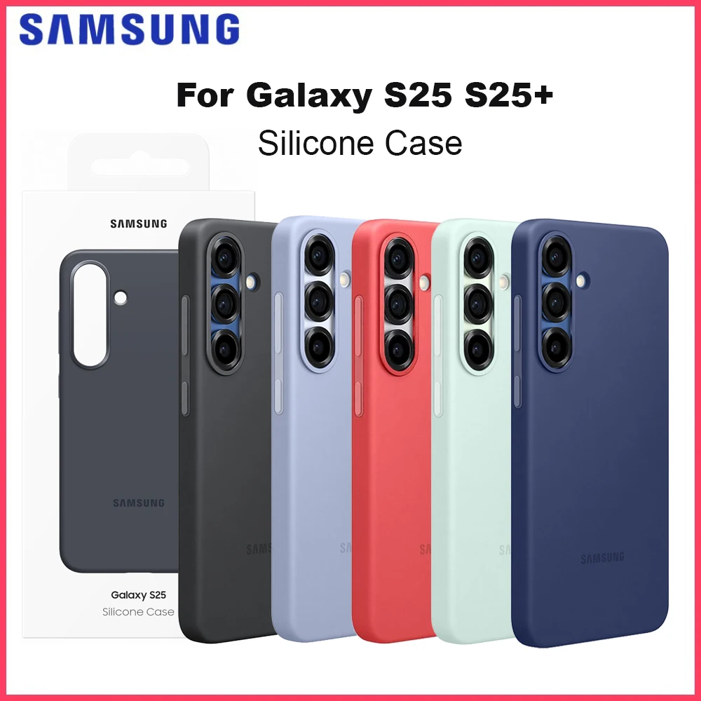 Original SAMSUNG Galaxy S25 S25+ Silicone Phone Case for Galaxy S25 S25Plus Silicone Protective Cover
Original SAMSUNG Galaxy S25 S25+ Silicone Phone Case for Galaxy S25 S25Plus Silicone Protective Cover