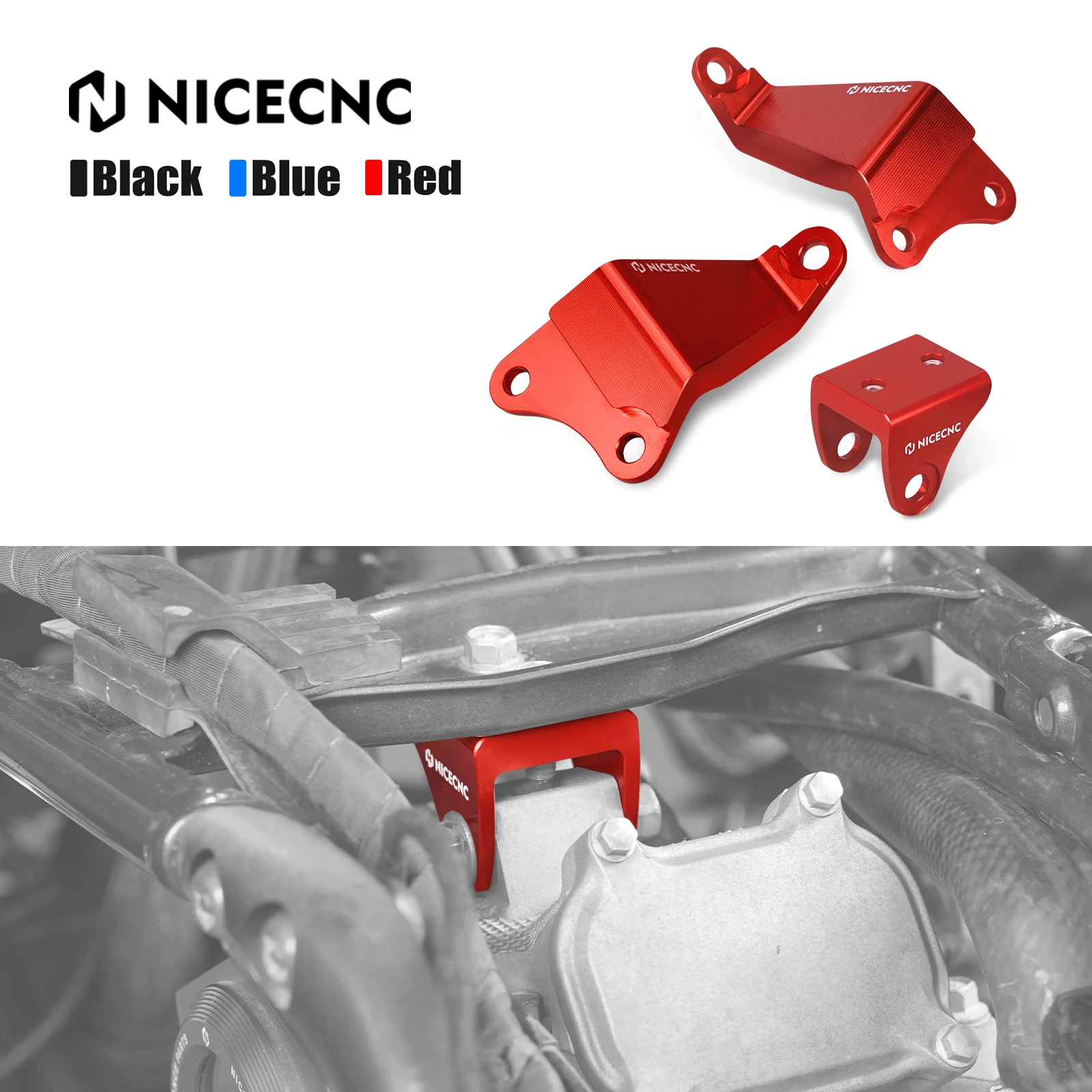 Алюминиевые кронштейны двигателя NICECNC Raptor 700 ATV для Yamaha Raptor 700 700R SE 2008-2024 YFM700 YFM700R 1S3-21316-10-00
Алюминиевые кронштейны двигателя NICECNC Raptor 700 ATV для Yamaha Raptor 700 700R SE 2008-2024 YFM700 YFM700R 1S3-21316-10-00